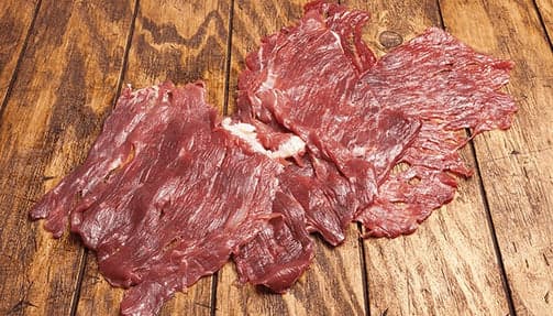 Cecina natural.  (Res)