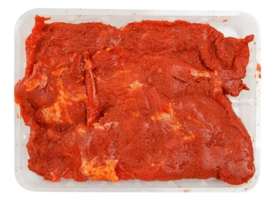 Cecina adobada. (Cerdo)