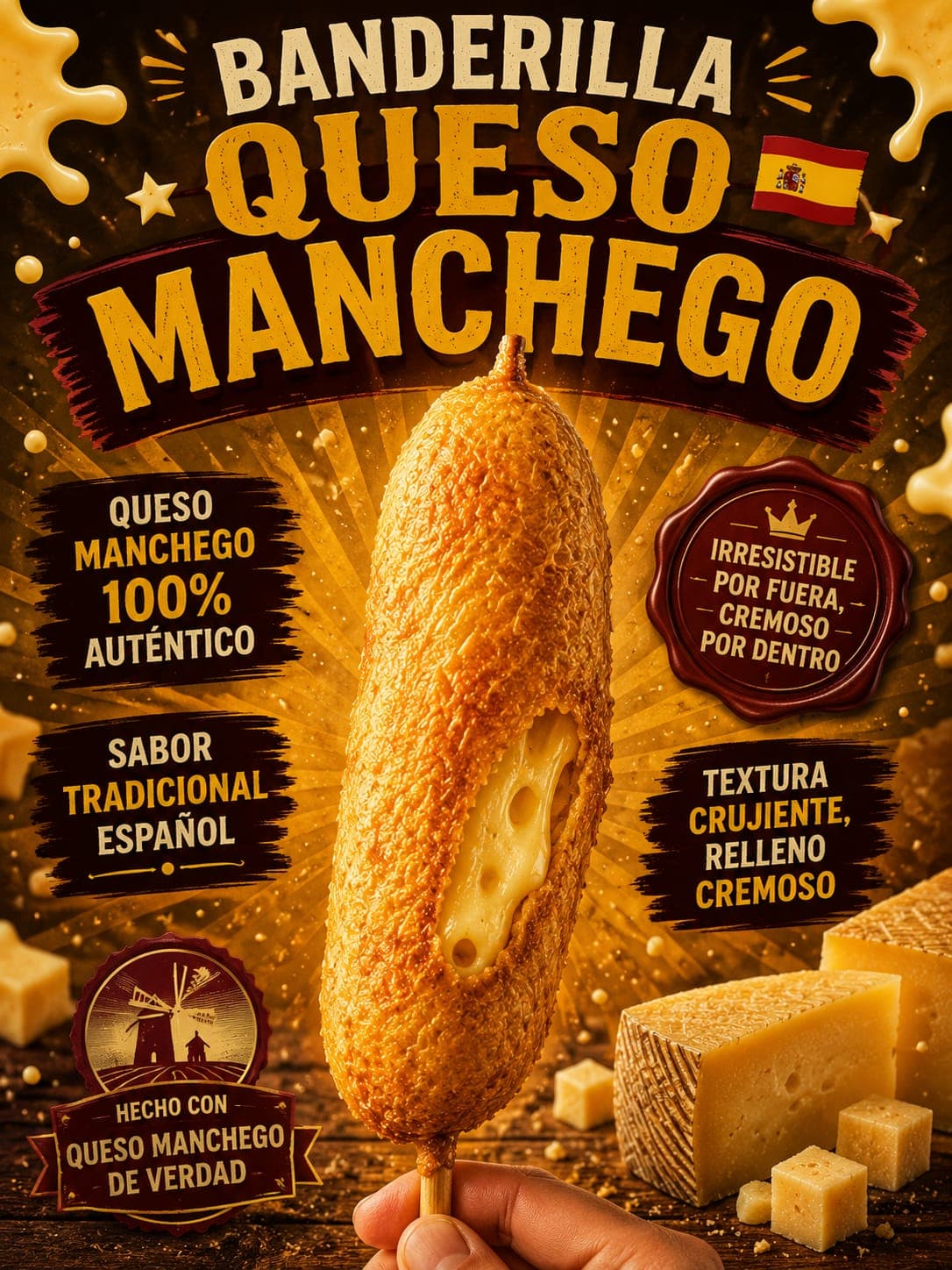 Americana Queso ( QUESO MANCHEGO)