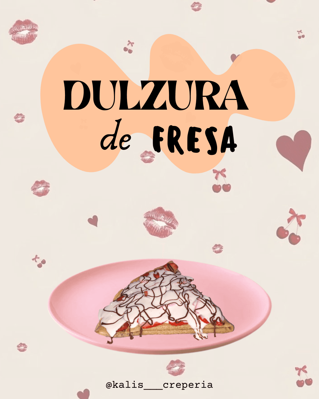 Crepa Dulzura de Fresa