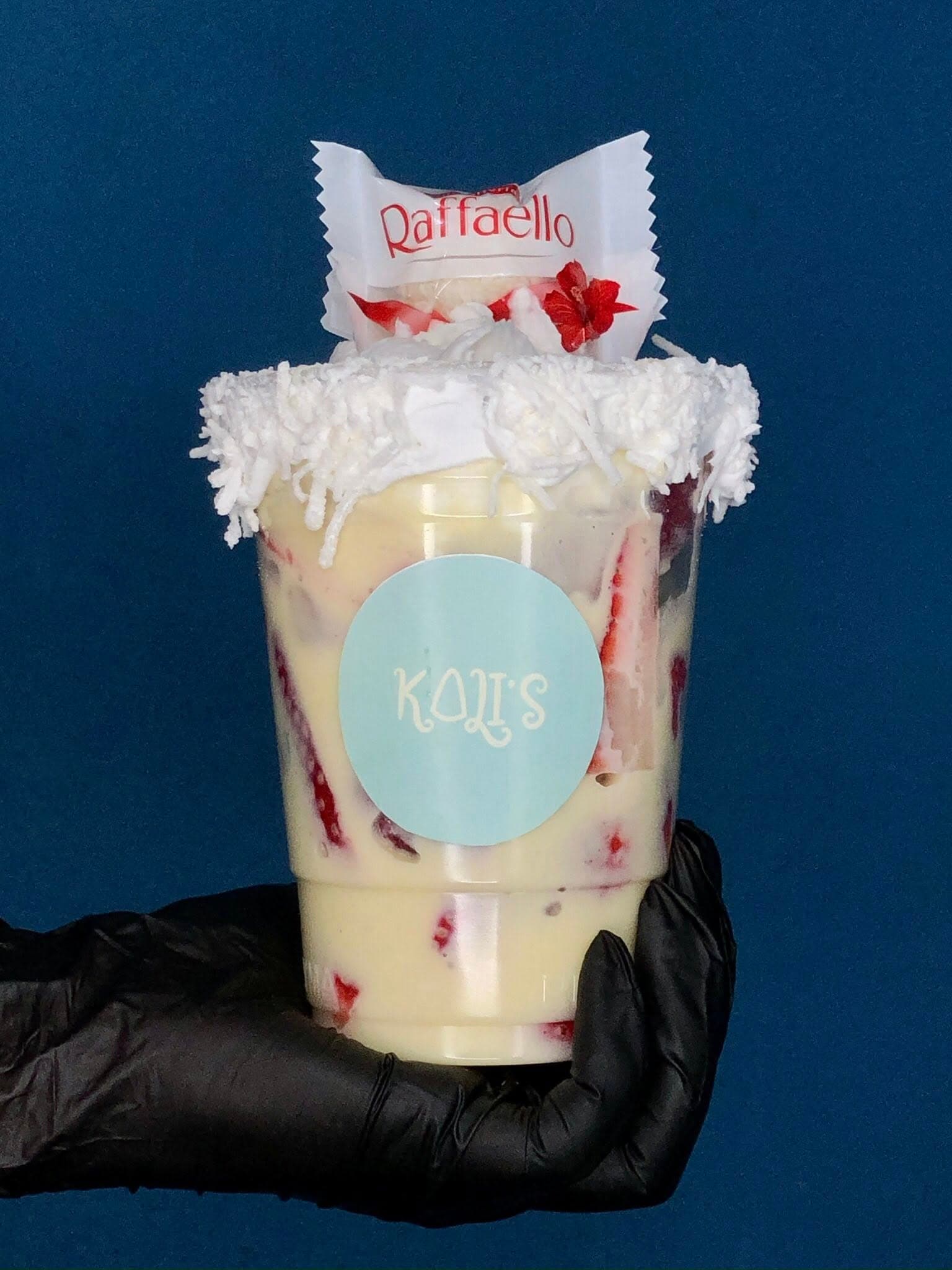 Fresas con Crema Rafaello