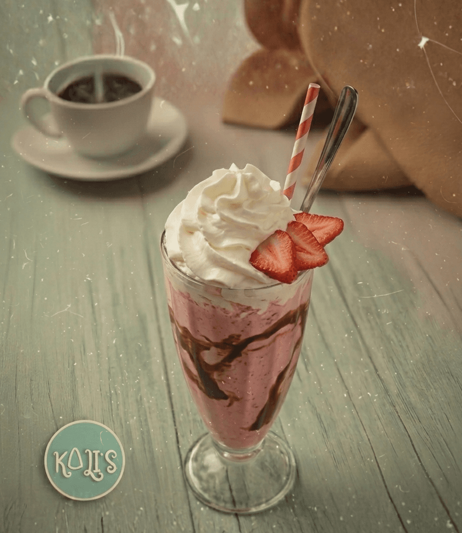 Malteada de Fresa